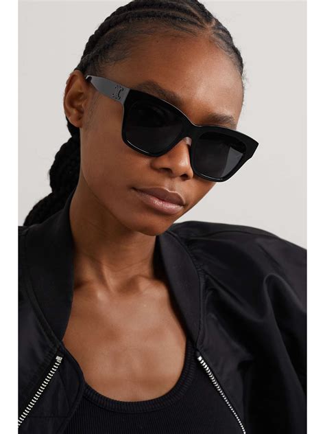 shadow sunglasses in acetate celine|SUNGLASSES WOMEN .